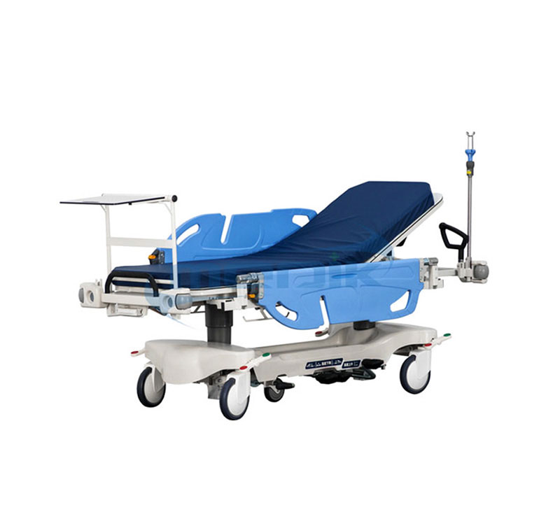 YA-111F Hydraulic Patient Transport Stretcher Rotating Side Rails For Operation Room