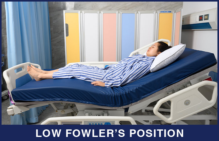 common hospital bed positions