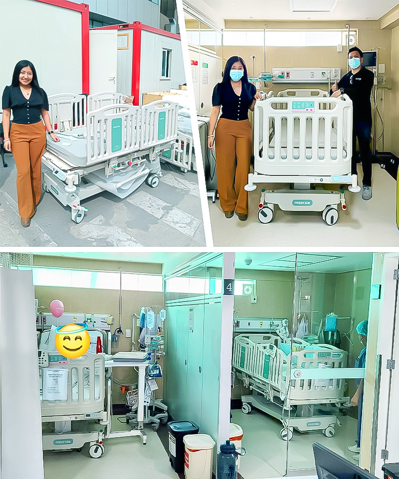 MEDIK delivered beds to a pediatric hospital in Peru