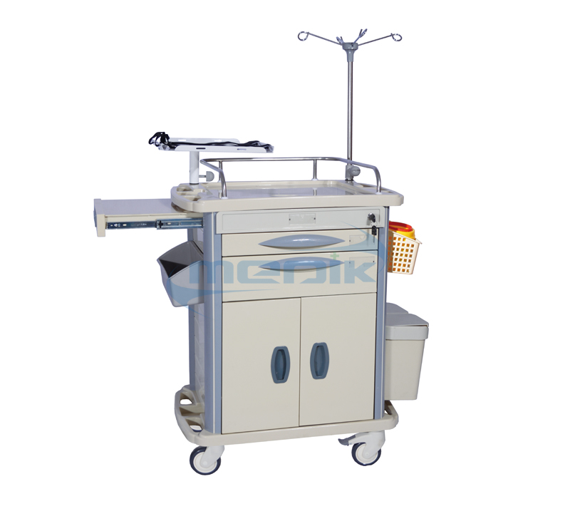 Anesthesia Cart With Multi Bin Organizer