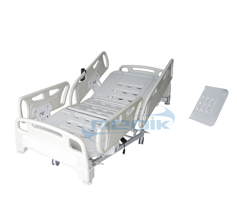 Remote control five function electric bed with central locking