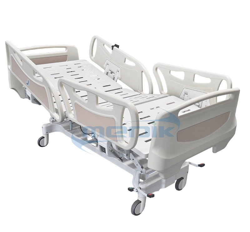 functions electric hospital bed with ABS sleeping platform