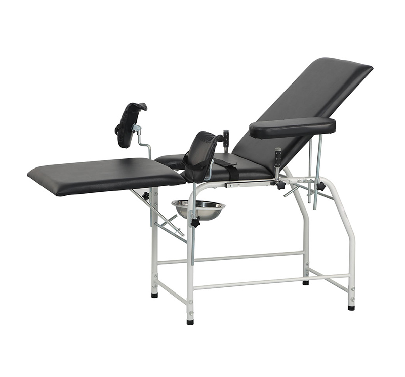 MC-C06C Epoxy Coated Steel Gynecology Examination Bed