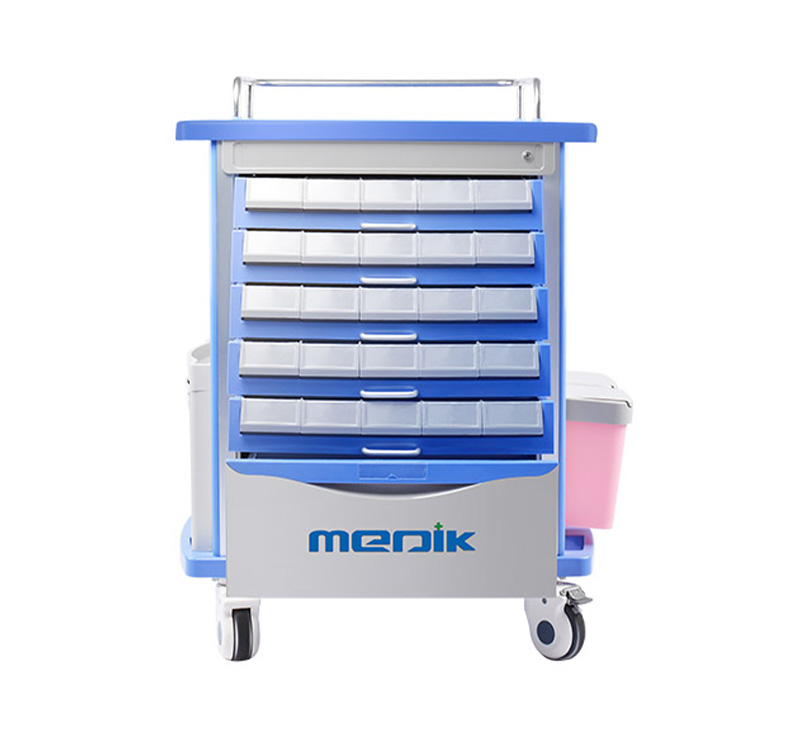 MK-P11 Hospital Lockable Medication Trolley