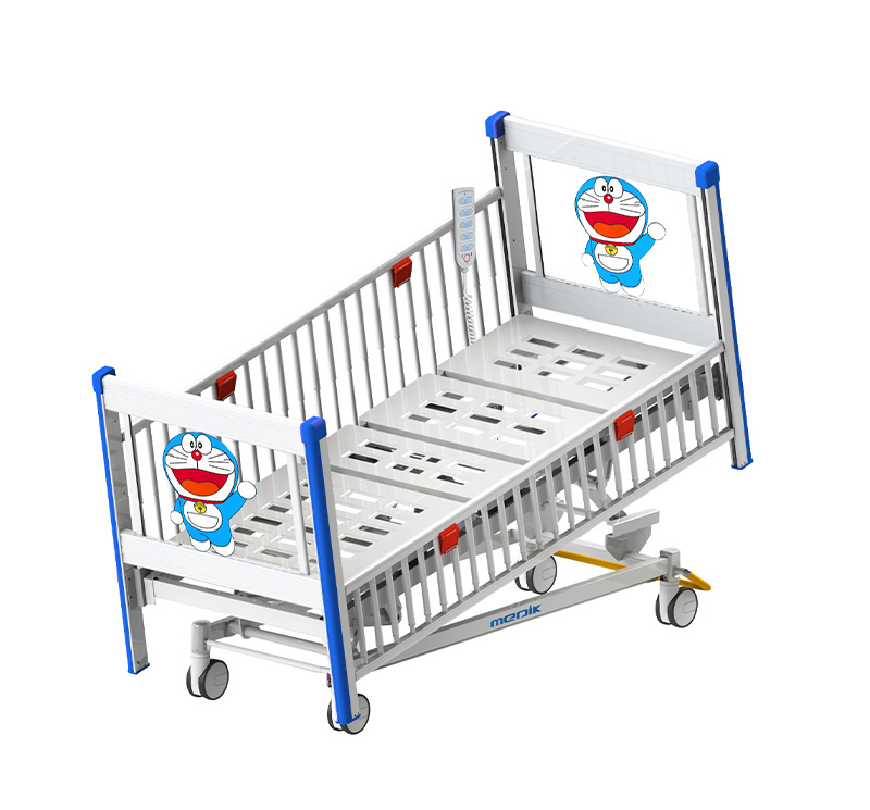 YA-PD5-4 Electric Youth Hospital Bed 5 Function For Pediatirc