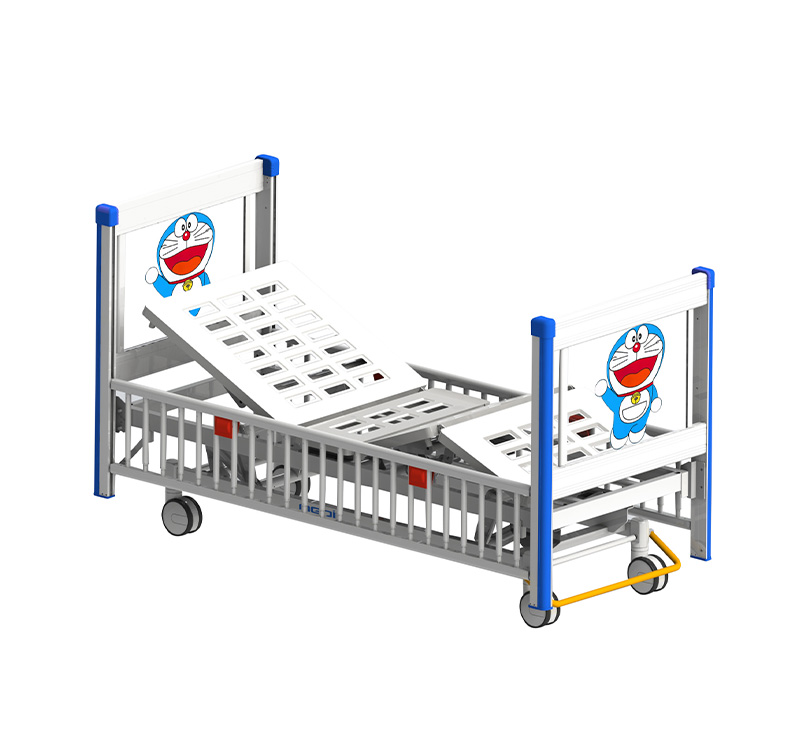 YA-PD5-4 Electric Youth Hospital Bed 5 Function For Pediatirc