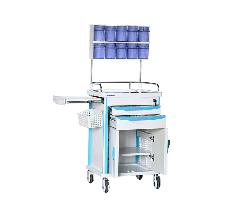 MK-P09 Hospital Locking Anesthesia Cart