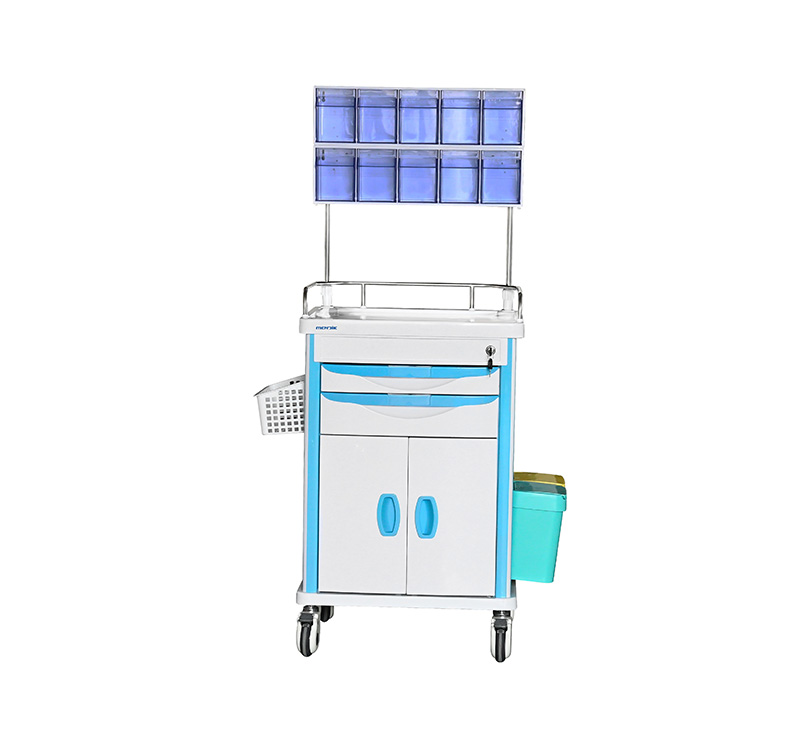 MK-P09 Hospital Locking Anesthesia Cart