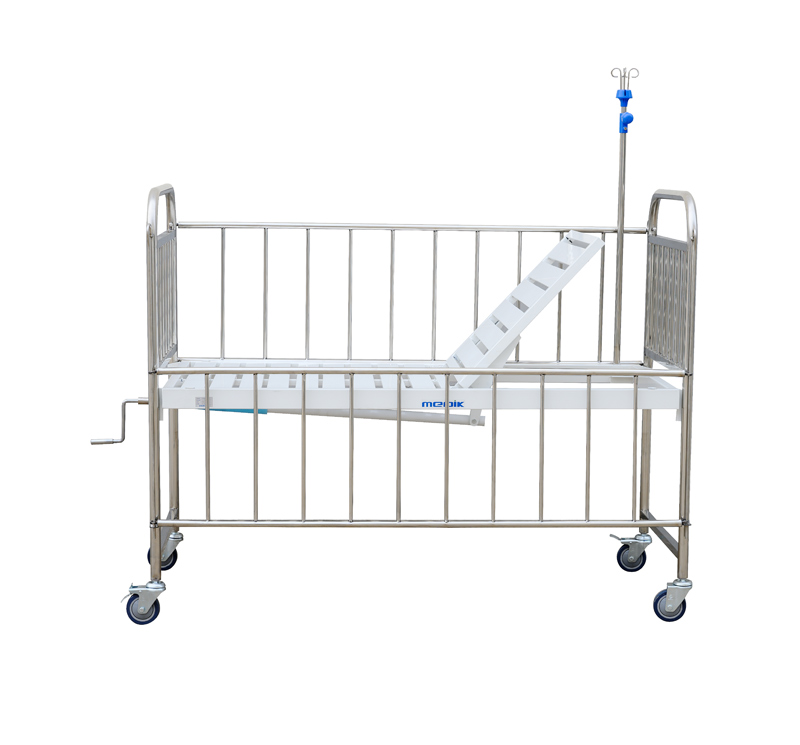 YA-PM1-2 Hospital Adjustable Backrest Children Bed