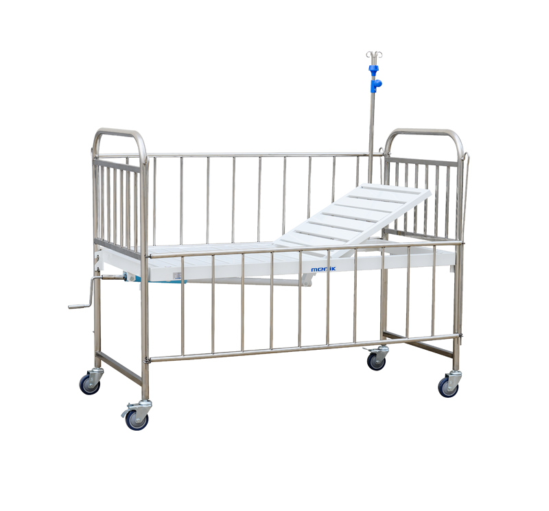 YA-PM1-2 Hospital Adjustable Backrest Children Bed