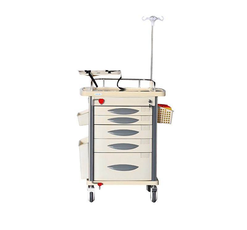 MK-P03 Medical Resuscitation Trolley